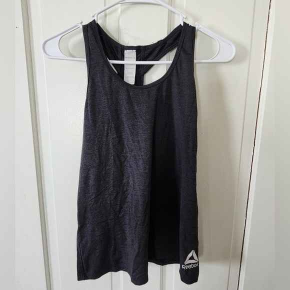 Womens reebok black workout tank top size xs - Picture 1 of 3